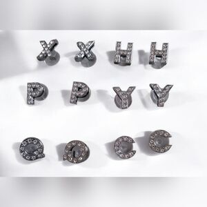 Alphabet Croc Charms